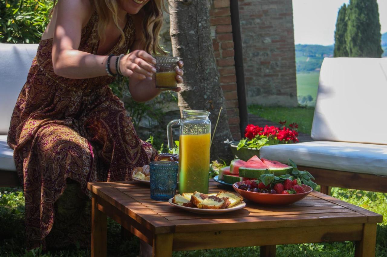 Agriturismo Quarantallina Buonconvento Bagian luar foto