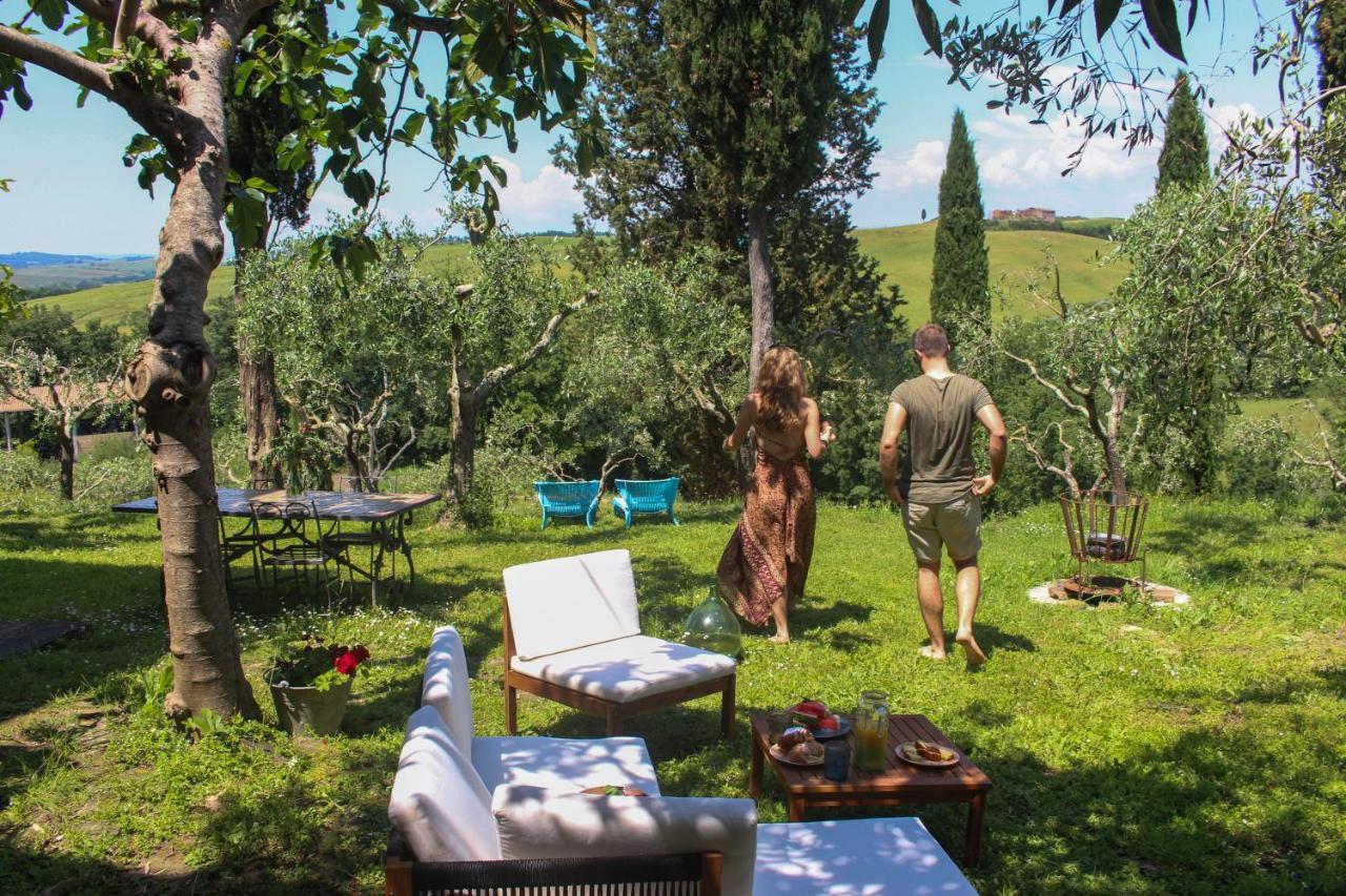 Agriturismo Quarantallina Buonconvento Bagian luar foto